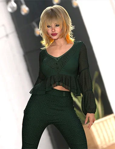 dForce Donna Outfit for Genesis 9