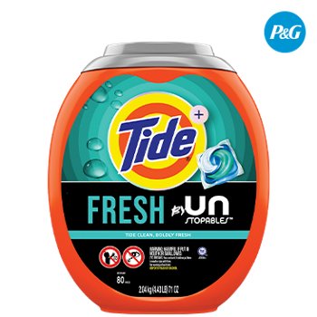 Tide Unstopables Fresh PODS Laundry Detergent