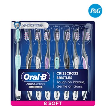 Oral-B CrossAction Pro Advanced Toothbrushes