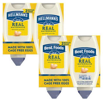 Hellmann’s OR Best Foods Squeeze Mayonnaise