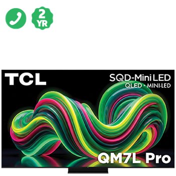 TCL 65-inch Class - QM7L Pro Series - 4K UHD SQD-Mini LED Smart TV
