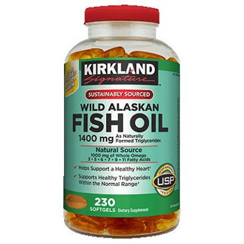 Kirkland Signature Wild Alaskan Fish Oil