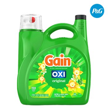 Gain + OXI Liquid Laundry Detergent