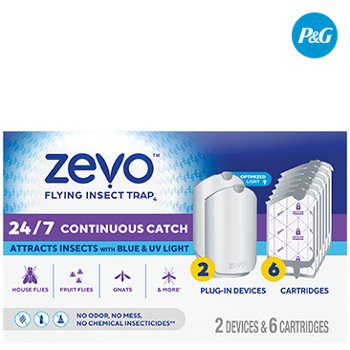 Zevo Flying Insect Trap Starter Kit