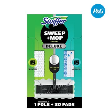 Swiffer Sweep + Mop Deluxe Sweeping Kit