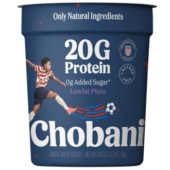 Chobani 20g Protein Plain Greek Yogurt