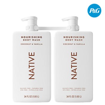 Native Coconut & Vanilla Nourishing Body Wash