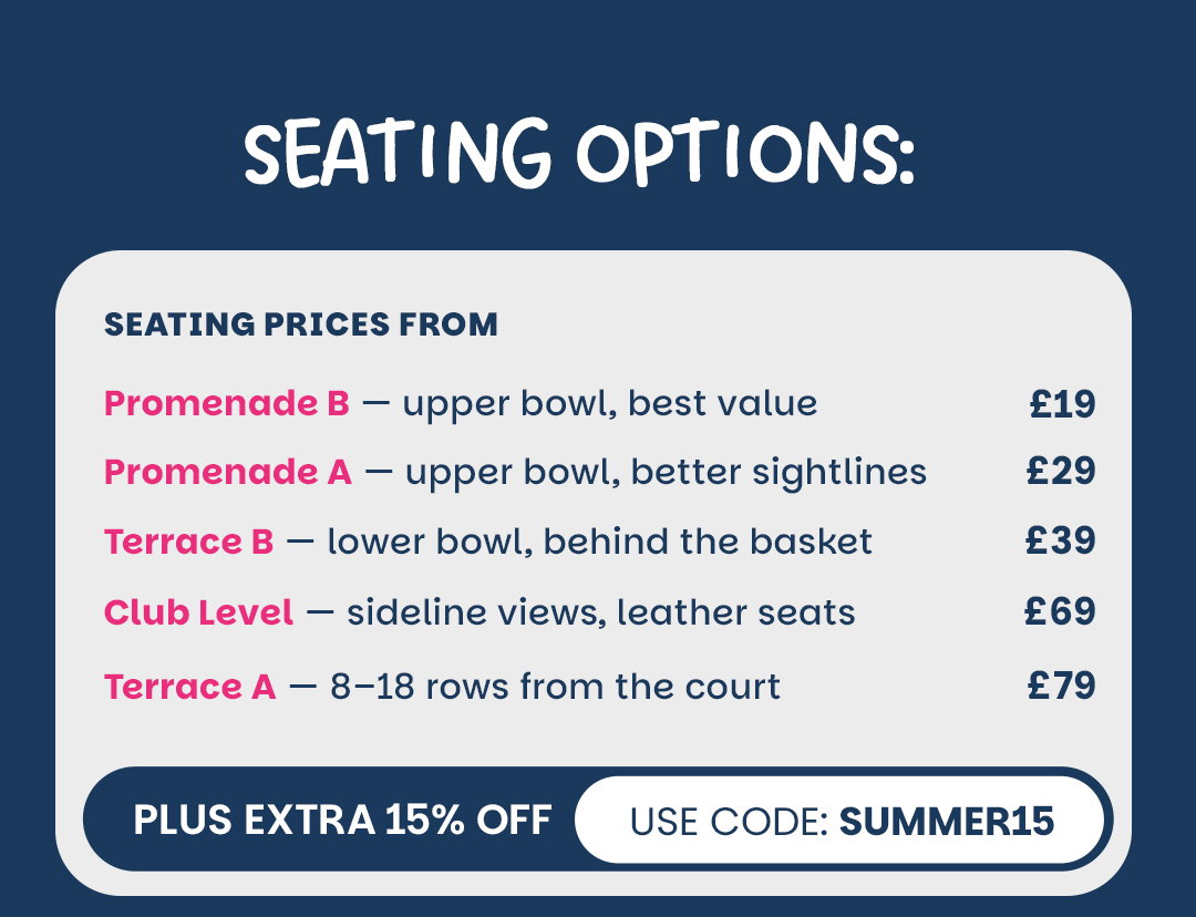 The Seating Options:
