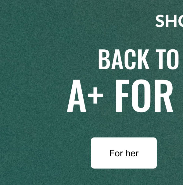 Back to School: A+ for adidas. 