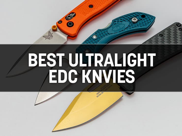 These Ultralight EDC Pocket Knives Are State-of-the-Art