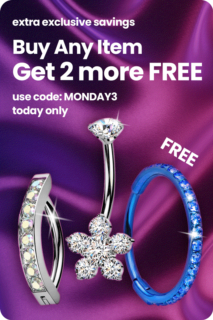 buy 1 get 2 free with code 3FORYOU