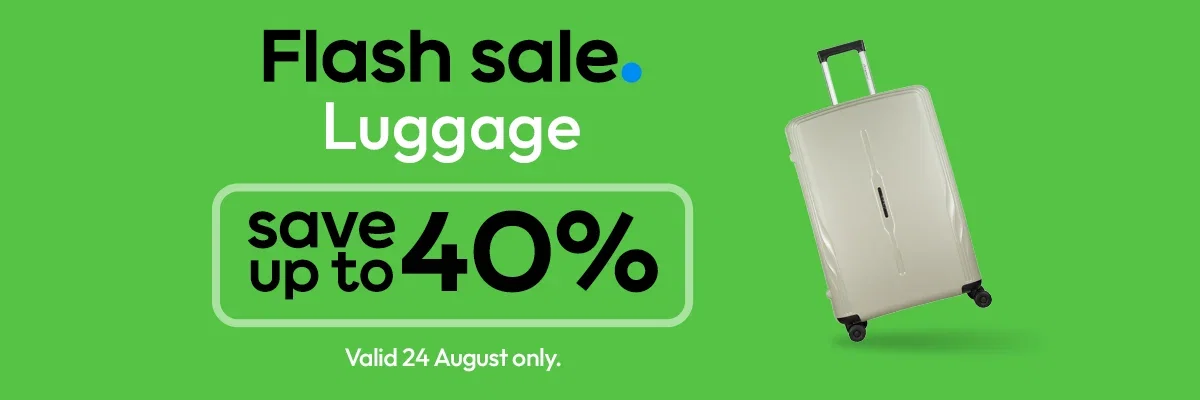 Luggage flash sale