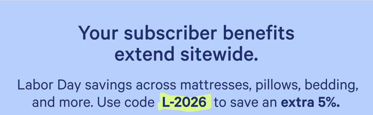 Subscriber benefits