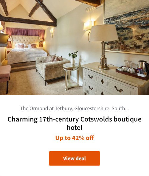 Charming 17th-century Cotswolds boutique hotel