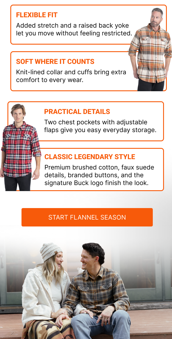 Men's Legendary Stretch Casual Flannel Shirt