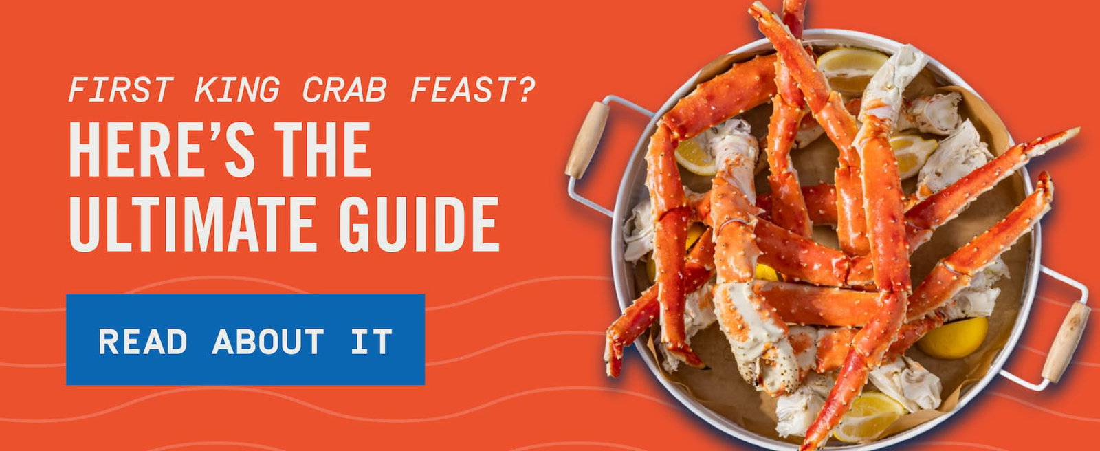 King Crab in platter