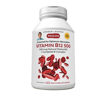 Andrew Lessman Vitamin B12-500 720 Capsules