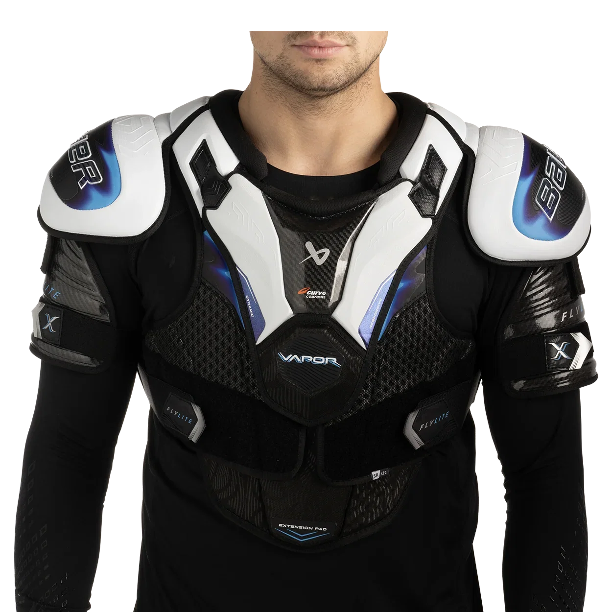 Image of BAUER VAPOR FLYLITE SHOULDER PAD INTERMEDIATE