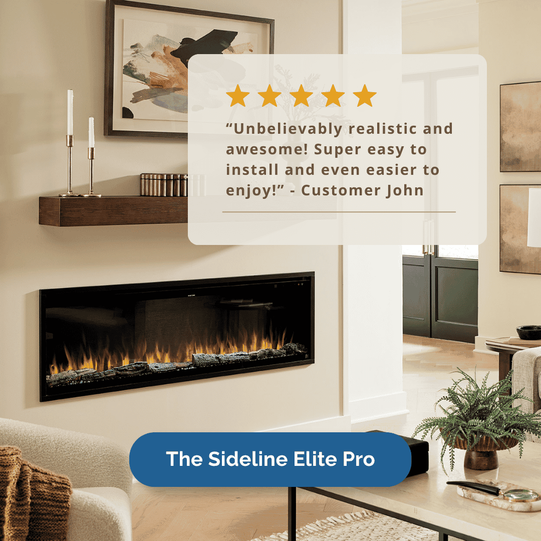 Touchstone Sideline Elite Pro Smart Electric Fireplace