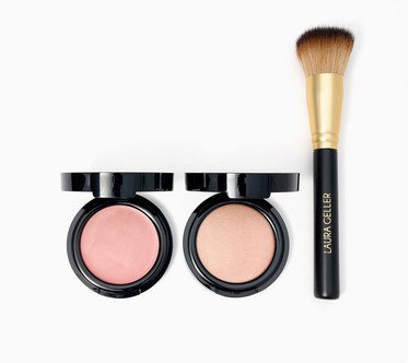 Laura Geller Wonder Balm HL & Blush Duo with Brush