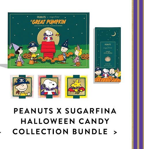  Peanuts x Sugarfina Halloween Candy Collection Bundle