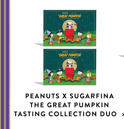  Peanuts x Sugarfina The Great Pumpkin Tasting Collection Duo