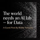 The world needs an AI lab — for Data