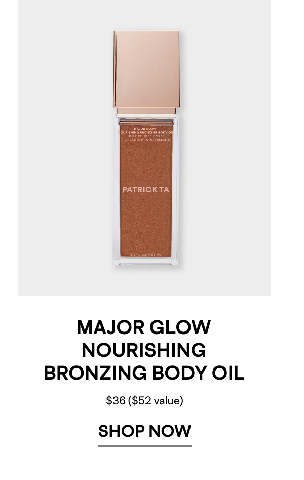 MAJOR SCULPT BRONZING BODY OIL