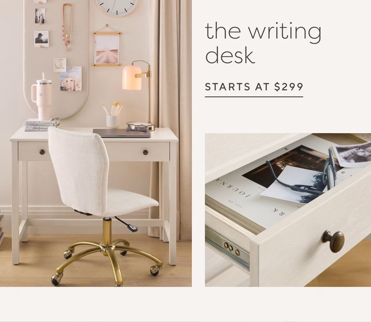 The writing desk
