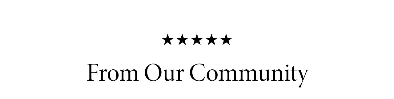 From our community