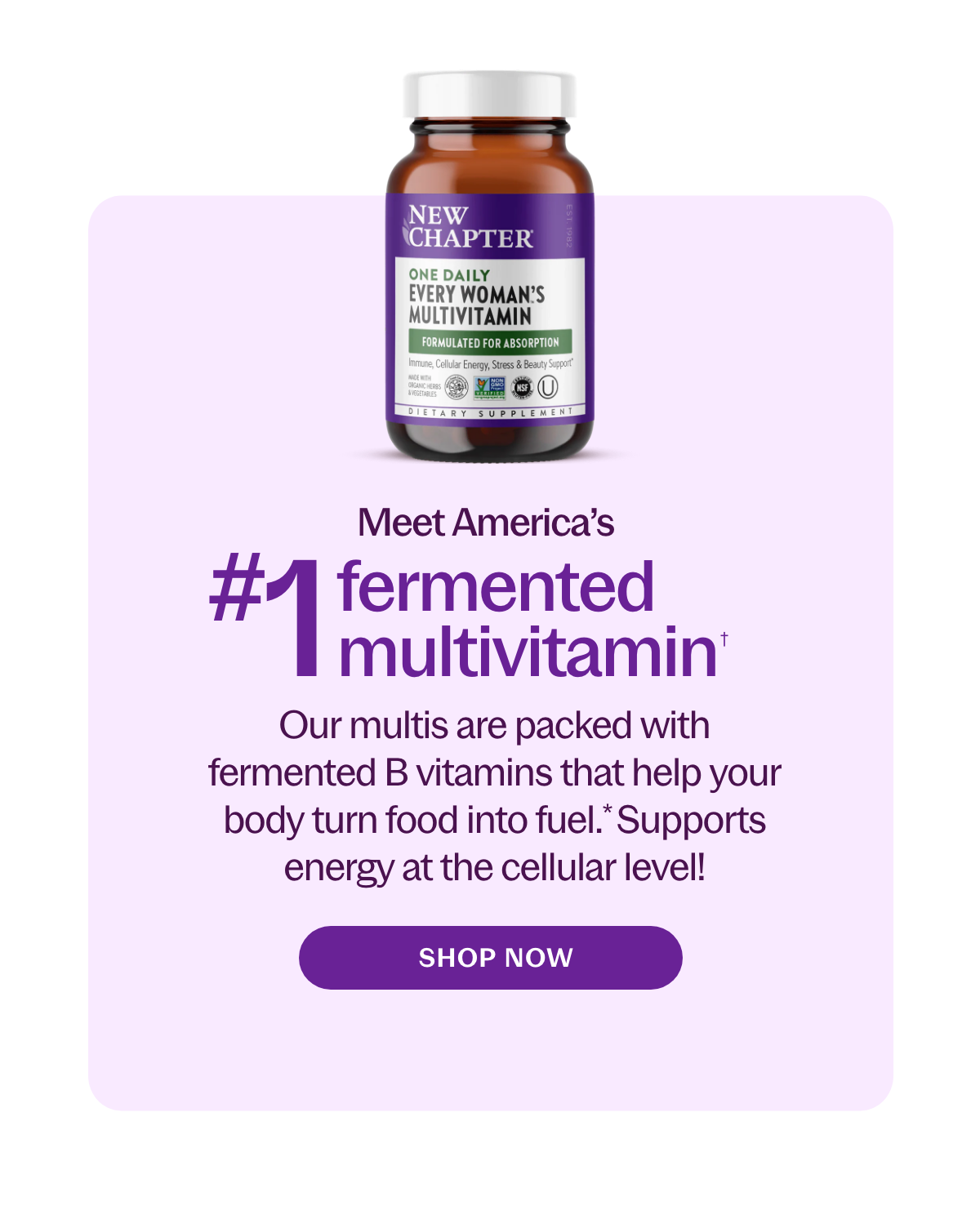 #1 fermented multivitamin