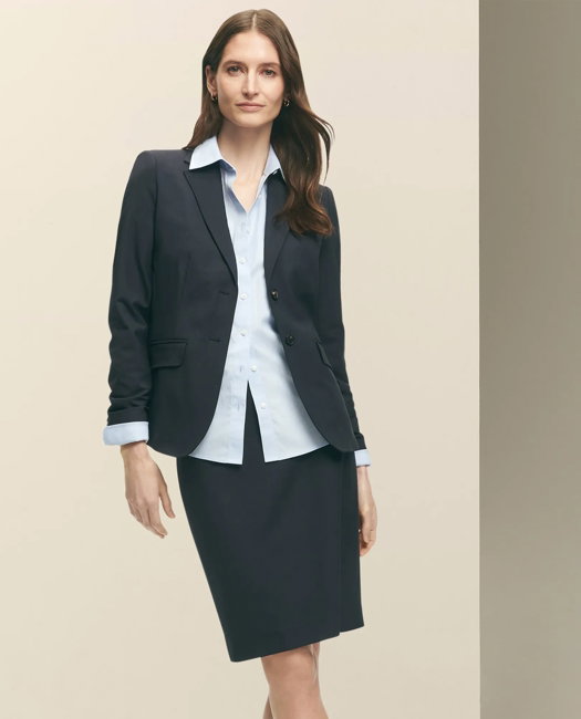 Image of The Essentials Brooks Brothers Stretch