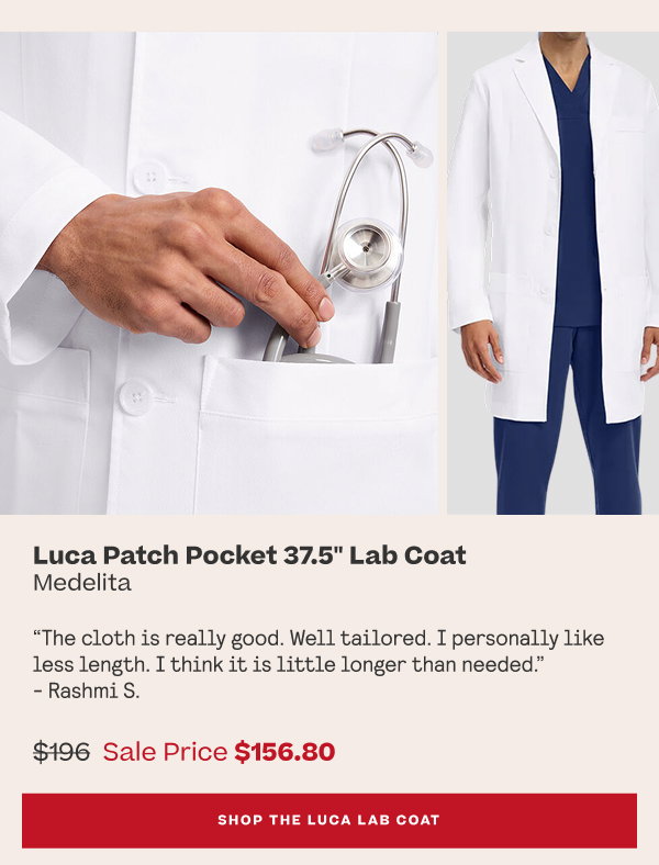 SHOP THE MEDELITA LUCA LAB COAT