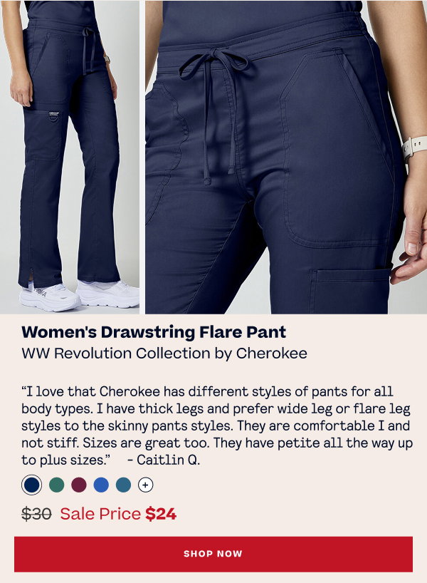 SHOP THE CHEROKEE FLARE PANT