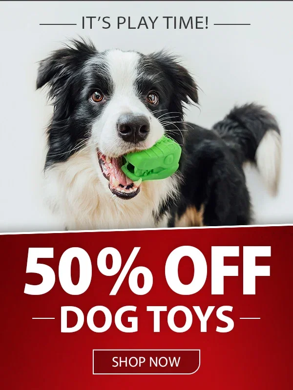 50% off Dog Toys