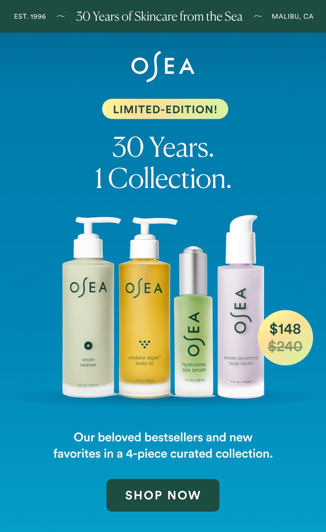 Our beloved bestsellers and new favorites in a 5-piece curated collection.