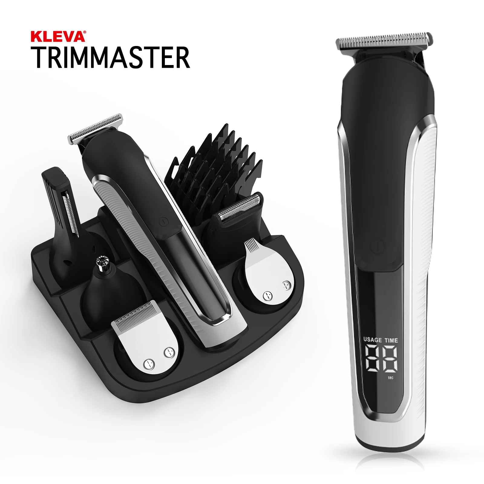Image of KLEVA® TrimMaster 16-in-1 Multifunctional Premium Body and Beard Hair Trimmer