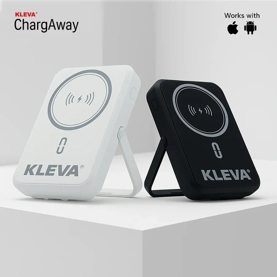 Image of ChargAway 5-in-1 Compact Wireless Power Bank 10000mAh Fast Charge all devices in 30 minutes