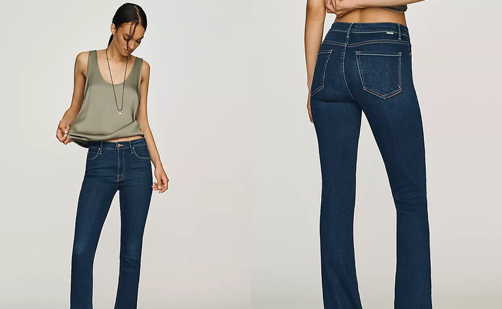 Runaway Low-Rise Bootleg Jeans