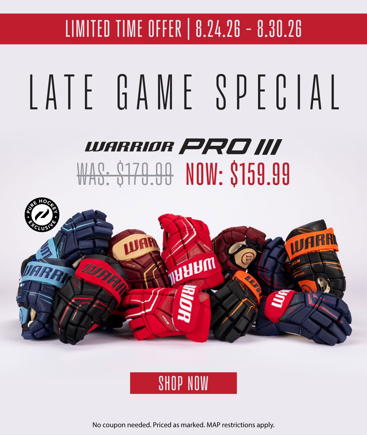 A1 - Limited Time Offer 8/24/26-8/30/26 Warrior Pro III