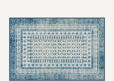 Cyrus Ocean & Ivory Rug