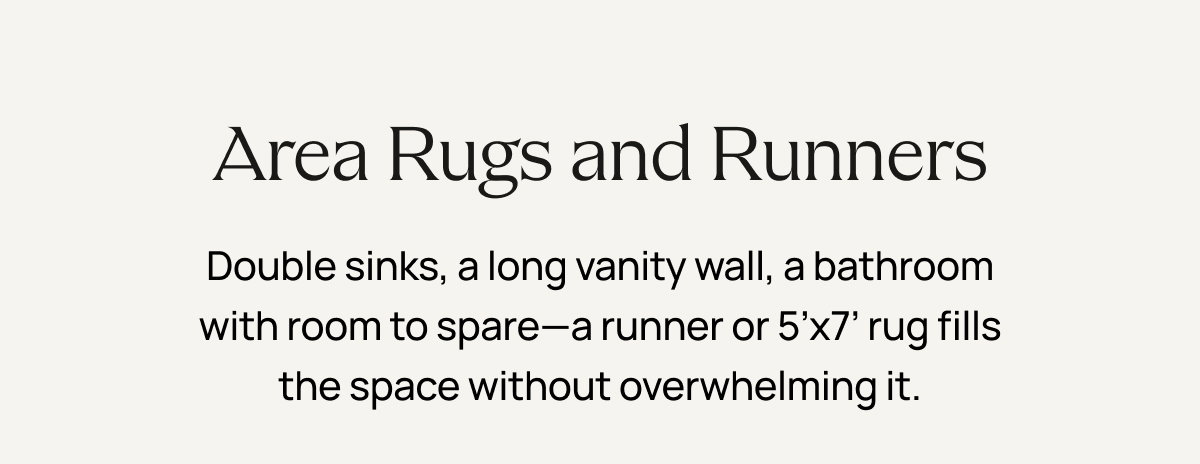 Area Rugs and Runners 