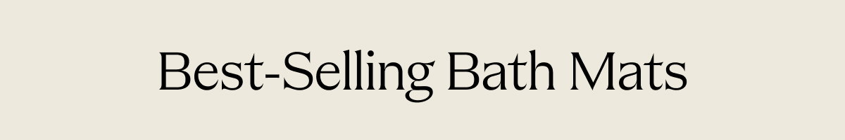 Best-Selling Bath Mats