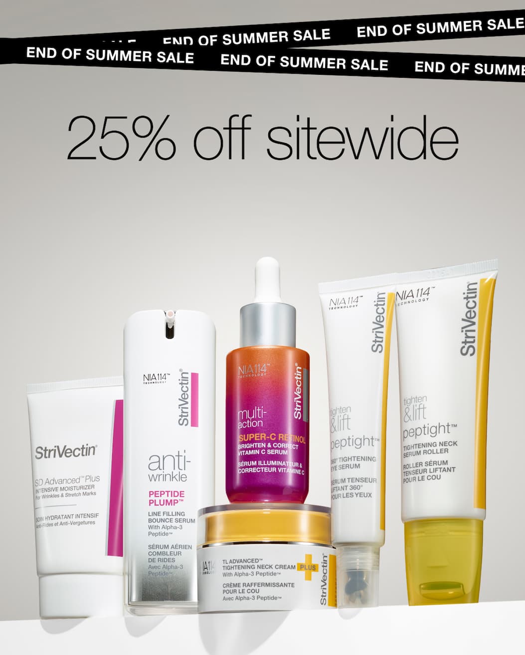 StriVectin End Of Summer Sale 25% Off Sitewide