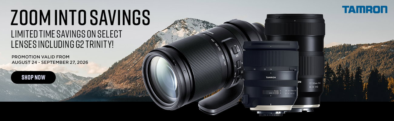 Tamron Banner