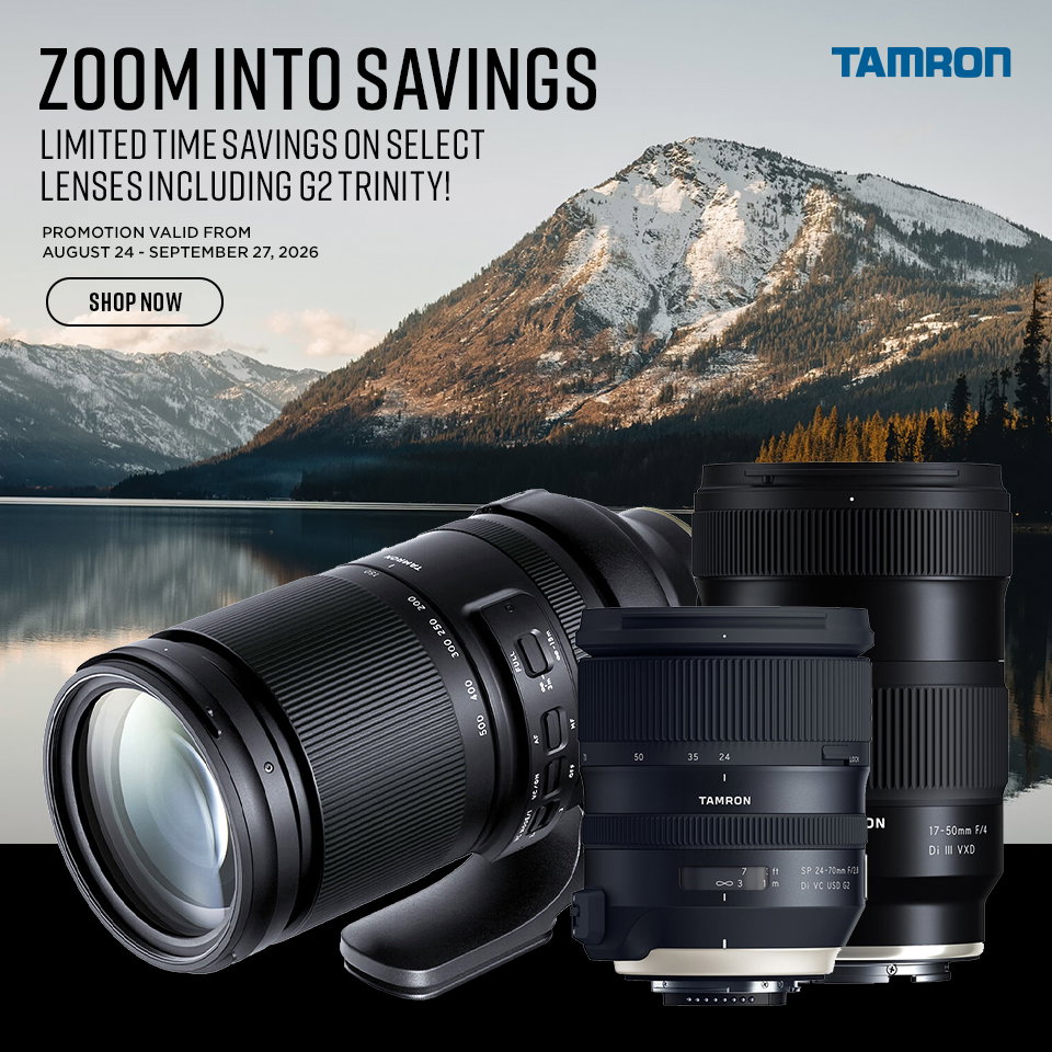 Tamron Banner