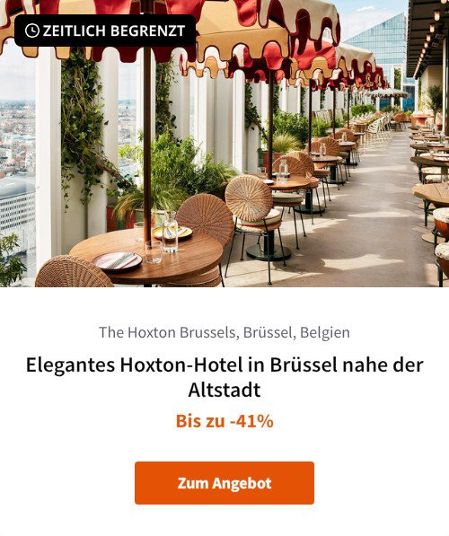 Elegantes Hoxton-Hotel in Brüssel nahe der Altstadt