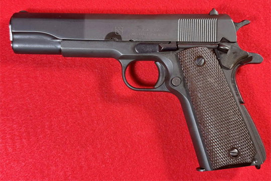 1943 Union Switch & Signal US&S M1911A1 1911 US Army 45 ACP Pistol WWII