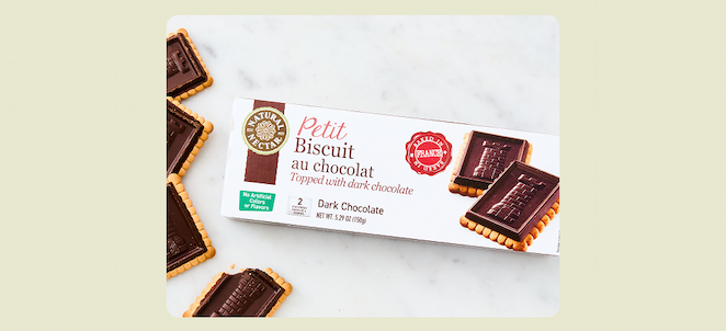 Natural Nectar Dark Chocolate Petit Biscuits