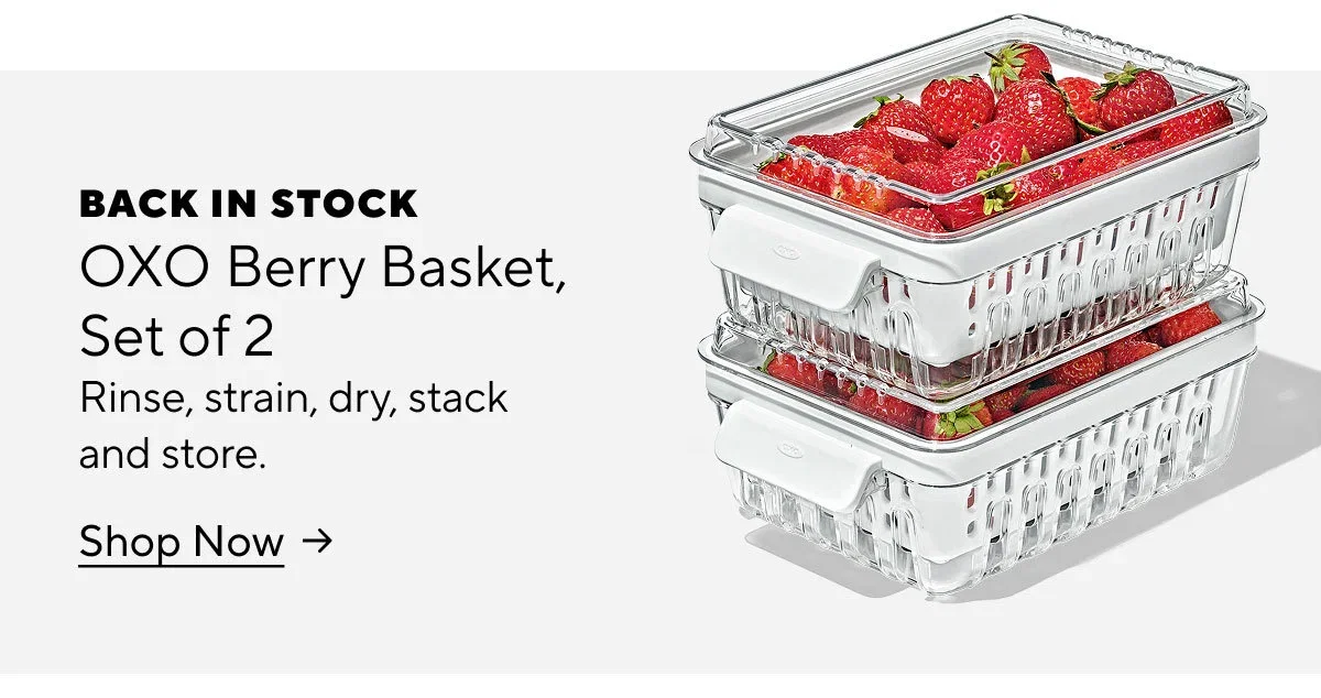 OXO Berry Basket, Set of 2